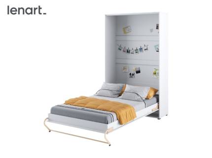 LENART PRO CONCEPT CP-02 pat (120x200cm) rabatabil pe perete 135x46-237x217cm alb
