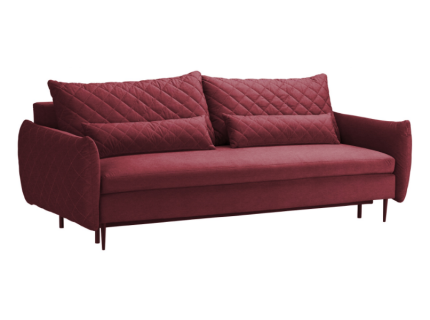 Canapea extensibila LECCE cu lada pentru depozitare, personalizabila 224x105cm