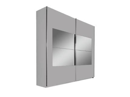 Dulap silk grey/oglinda 226x223x68cm X-TEND FRAME 1