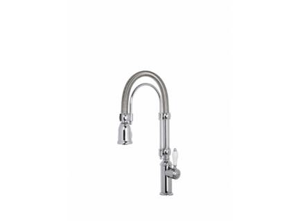 Baterie de bucatarie Smeg MIDR7CR-2, retro, crom