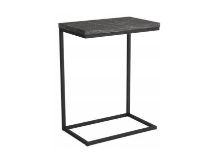 Masuta laterala NORI din PAL Egger , metal negru 51x31xH66cm