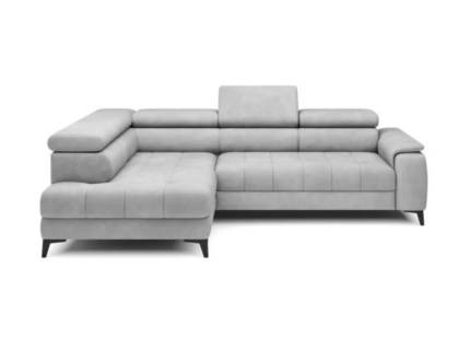 Coltar cu reglaj electric CHIVAS W cu tetiere reglabile, personalizabil 278x197cm