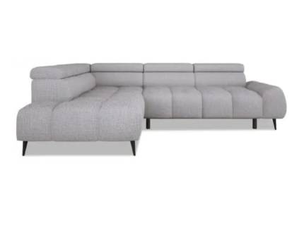 Coltar cu reglaj electric SANTO L cu tetiere reglabile, personalizabil 275x211cm