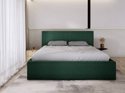 Cadru pat tapitat MARIETTA SR 140/ 160/ 180cm personalizabil 