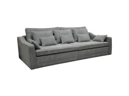 Big sofa extensibila EVORA cu lada pentru depozitare, extensie individuala, personalizabila 276x137cm