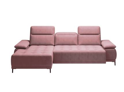 Coltar cu reglaj electric FOCUS MINI cu tetiere reglabile, personalizabil 277x177cm