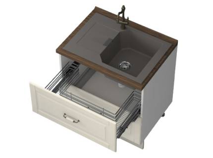 Masca pentru chiuveta 80cm EVERGREEN 