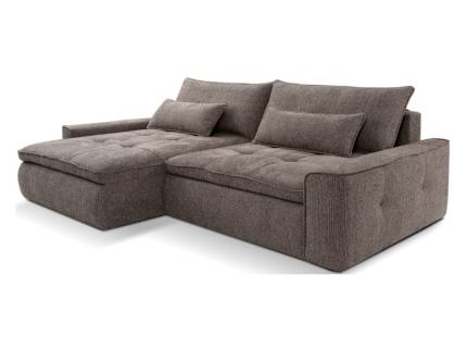 Coltar extensibila ATHOS cu lada pentru depozitare, personalizabil 292x190cm