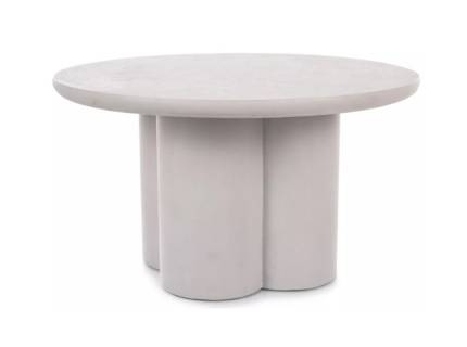 Masuta ROSALIA din microciment gri deschis 80xH45cm