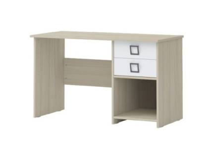 Birou cu 2 sertare 125x60xH74cm KIKI NATURAL