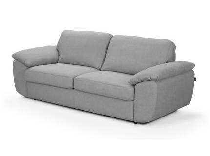 Canapea extensibila EMILY textil gri 220x97cm
