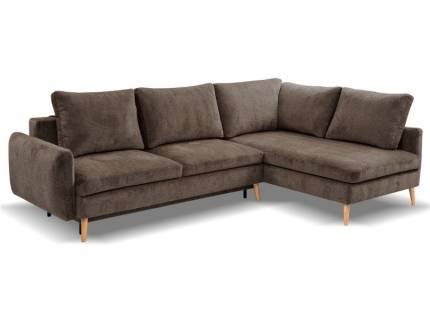 Coltar extensibil ADIGE cu lada pentru depozitare, personalizabil 282x184cm