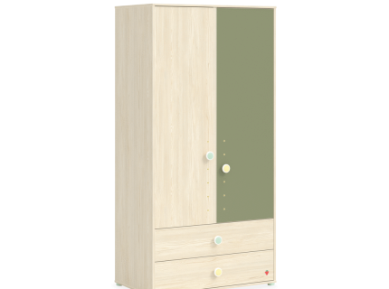 Dulap cu 2 usi MONTES NATURAL 