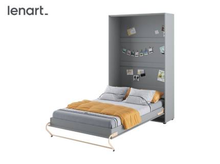 LENART PRO CONCEPT CP-02 pat (120x200cm) rabatabil pe perete 135x46-237x217cm gri