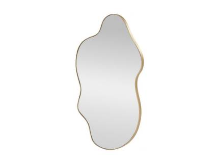 Oglinda de perete ESSENT GOLD 90x56cm cu rama aurie