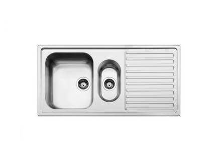 Chiuveta de bucatarie Smeg LDR102-2, 100cm, inox