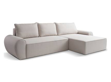 Coltar extensibil PALMO cu lada pentru depozitare, reversibil, personalizabil 