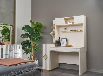 Birou 3 usi + 2 sertare MAYA MINI 125x65xH172cm 