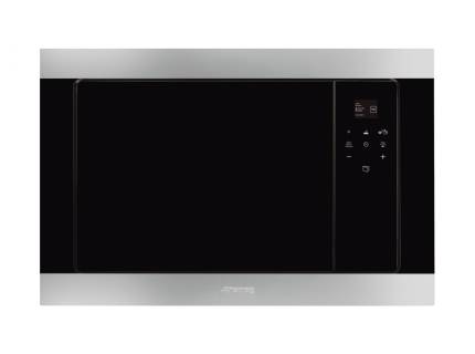 Cuptor incorporabil cu microunde Smeg Classica FMI320X2