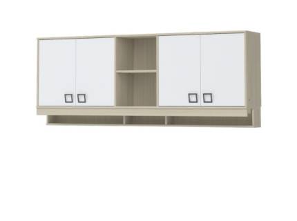 Corp suspendat cu 4 usi si rafturi 209x82cm KIKI NATURAL