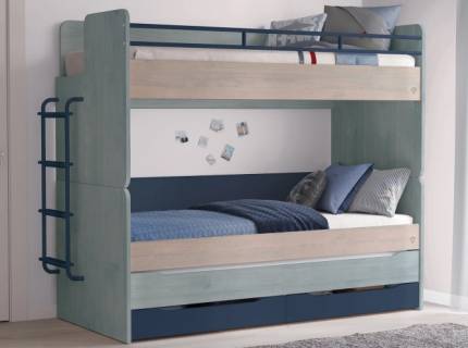 STUDIO TRIO (nr.2) - Sistem modular cu pat supraetajat