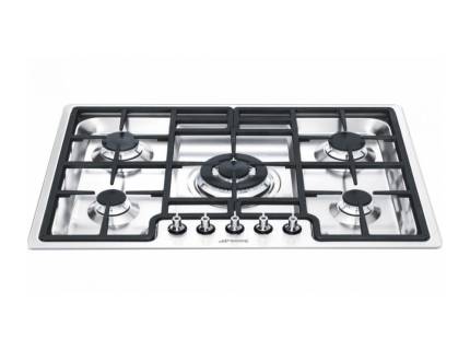 Plita incorporabila pe gaz Smeg Classic PGF75-4, 72 cm