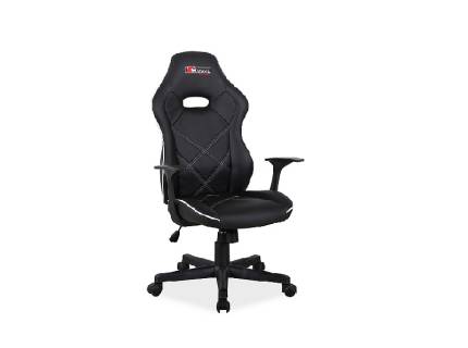 Scaun gaming black / white BOXTER 