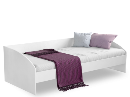 Pat + pat suplimentar (90x200cm) DAYBED WHITE 