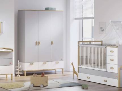 Dulap cu 3 usi MINO BABY
