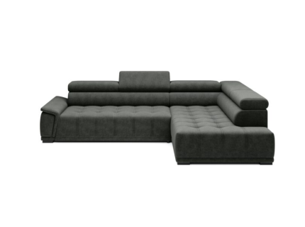 Coltar cu reglaj electric GREMIO cu tetiere reglabile, sptar reglabil, personalizabil 283x206cm