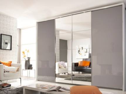 Dulap sticla fango/oglinda 316x211x62cm SYNCRONO