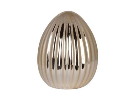 Ou ceramic auriu mic 8.5x8.5x11.5cm