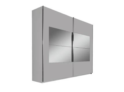 Dulap 226x236x68cm silk grey/oglinda X-TEND FRAME 1