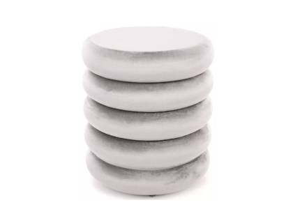 Taburet CALVI VELVET cu spatiu pentru depozitare 40xH46cm