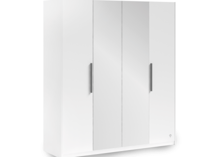 Dulap cu 4 usi WHITE 