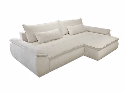 Coltar extensibil MINO cu lada pentru depozitare, personalizabil 304x190cm