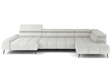 Coltar cu reglaj electric MAVEL XL cu tetiere reglabile, personalizabil 208x367x176cm