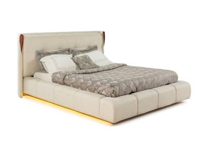 Pat tapitat cu lada pentru depozitare (160X200M) MELISSA