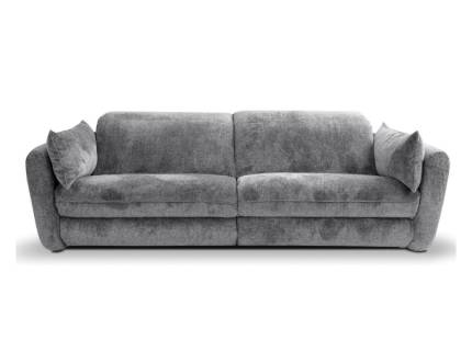 Canapea cu dublu recliner tv NORI individual, cu tetiere reglabile, personalizabila 246x104-161cm