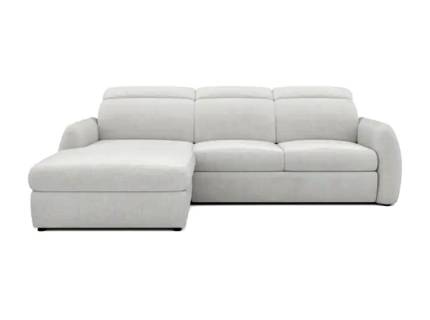 Coltar extensibil SANCHO S cu tetiere reglabile, lada pentru depozitare, personalizabil 262x185cm