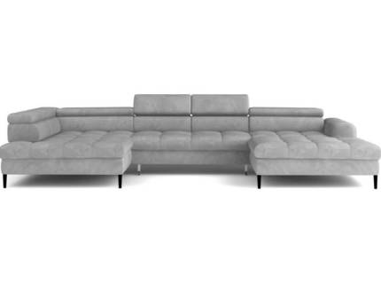 Coltar extensibil VOSS XL cu lada pentru depozitare, tetiere reglabile, persoanlizabil 218x373x177cm