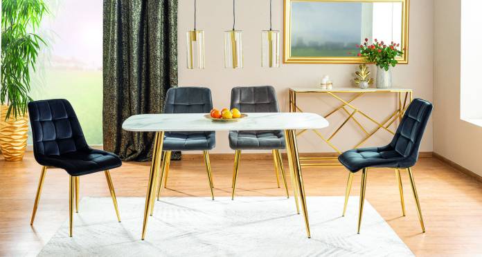 Idei pentru amenajare: Cum combini auriu cu alte culori